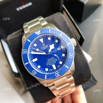 GD Factory Tudor Pelagos Citizen 8215 Watch Blue Ceramic Bezel 42mm